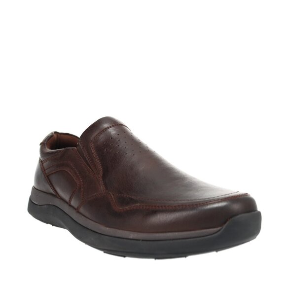 Men\'s Propet Patton Slip On Loafers - Coffee - 8 - NIB